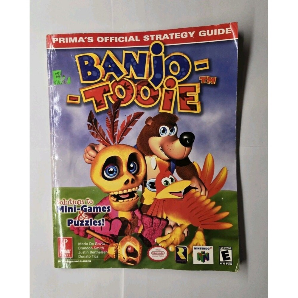 Banjo-Tooie Nintendo N64 Prima’s Strategy Guide Book Video Game
